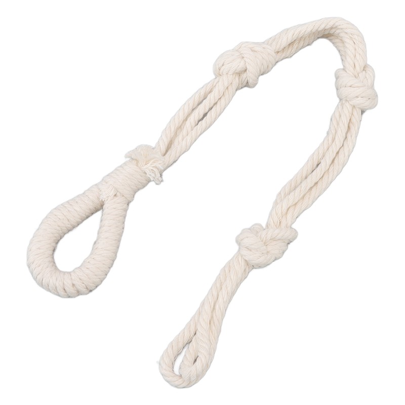 6 Pcs Macrame Plant Hanger Braided Cotton Rope Adjustable Hanging