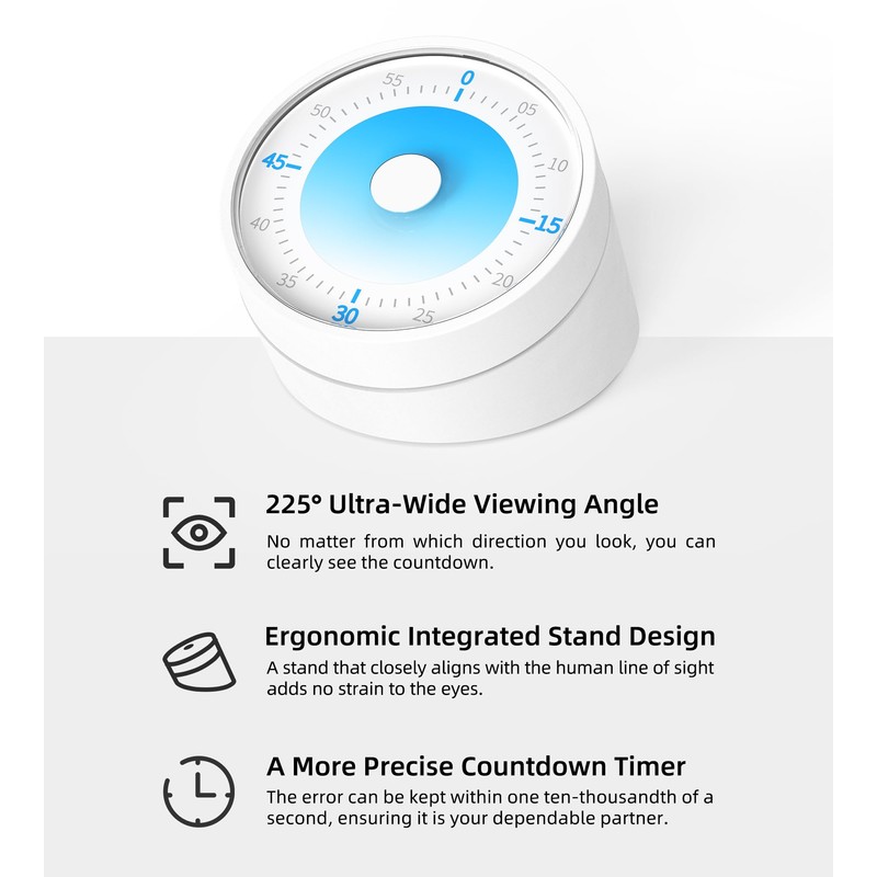 Rosenpatio Visual Timer for Adults Teenager - Timers for Classroom
