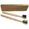 Neutripure Bambu Toothbrush: Charcoal Infused bristles with Bamboo Wood Handle