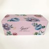 Gracie China Fantastic Pink Porcelain 3-Piece Sugar, Creamer And Tray