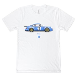 GarageProject101 1974 911 Carrera 3.0 RSR (GP Edition) T-Shirt (White, L)