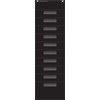 Black 10 Pocket File Storage Pocket Chart (14" x 58")