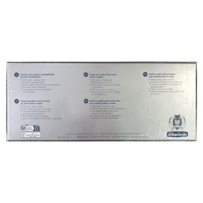 Schmincke Soft Pastel Cardboard Box Set - 15 Sticks. General
