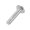 sourcing map Flanged Button Head Socket Cap Screws, M5*25mm Hex