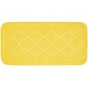 Spirella 71 x 36 Yellow Alaska Collection Shower Mat, PVC