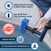 Pool Tile Brush Scrubber 2-in-1 Scrub and Scour Waterline Tile