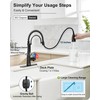 HOIGY 3 Modes Bronze Kitchen Faucet with Pull Down Sprayer,