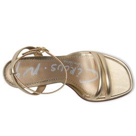 Circus NY by Sam Edelman Women's Holly Heeled Sandal, Gold Leaf, 10