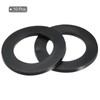 TA-VIGOR 10Pcs Rubber Flat Washers, 39mm OD, 25mm ID, 2.5mm