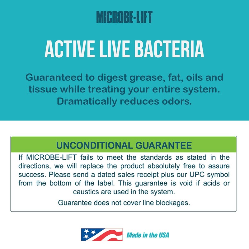 MICROBE-LIFT Original Septic System and Cesspool Treatment, Septic Tank Treatment