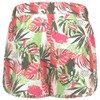 NAME IT Nkfvinaya Ffff Noos Girls' Shorts, Bright white/print: tropical