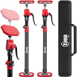 XINQIAO Cabinet Jacks for Installing Cabinets, Heavy Duty Third Hand Tools Adjustable Support Pole from 23.6 IN to 45.3 IN, 2 PCS