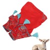 Dog Clothes Chinese Style Cheongsam Satin Pet Dog Tang Suit