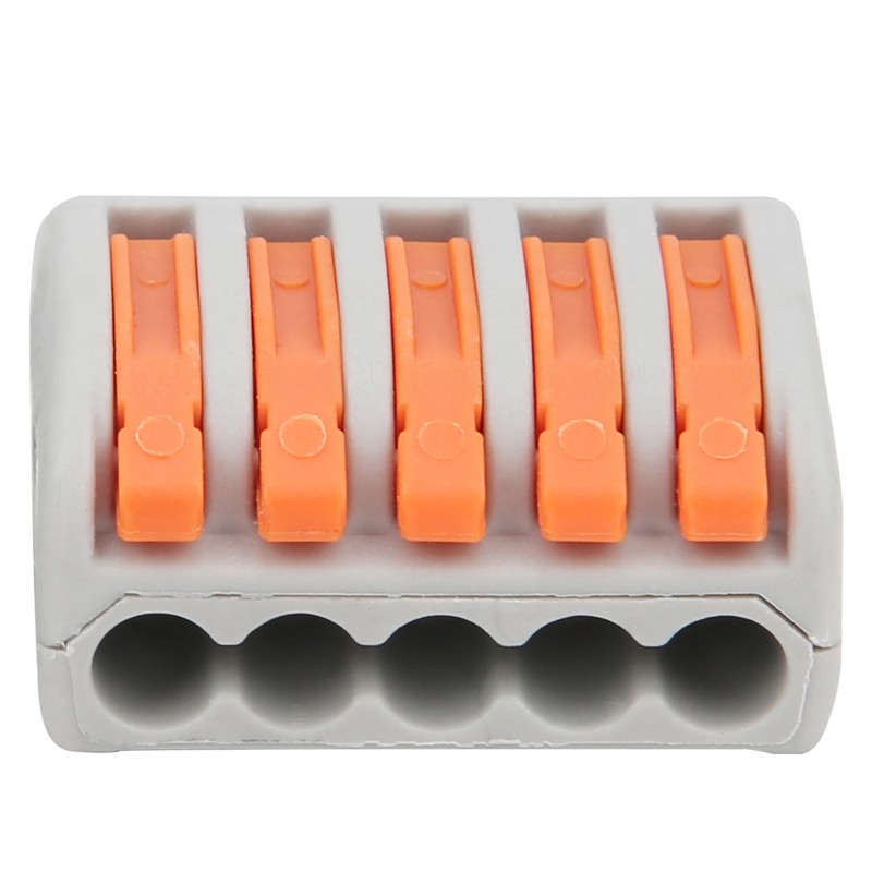 50Pcs Push Wire Wiring Connector Mini Fast Compact Connect Terminal