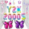 JeVenis Butterfly Y2k Party Decorations Early 2000s Party Supplies for