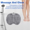 Shower Foot Scrubber Mat Back Washer Exfoliating Bath Wash Pad