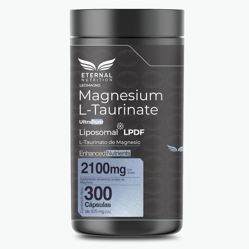 ETERNAL NUTRITION Ultra Pure: L-Taurinato de Magnesio Liposomal (300 Caps)