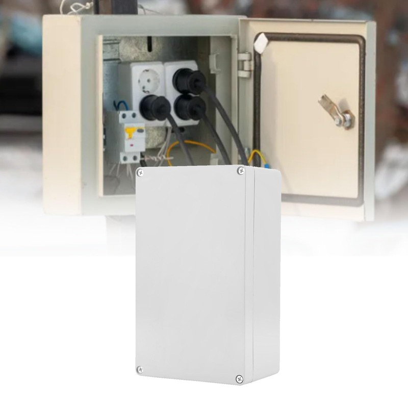 Waterproof Outdoor Junction Box, IP65, Flame Retardant ABS Electrical Enclosure