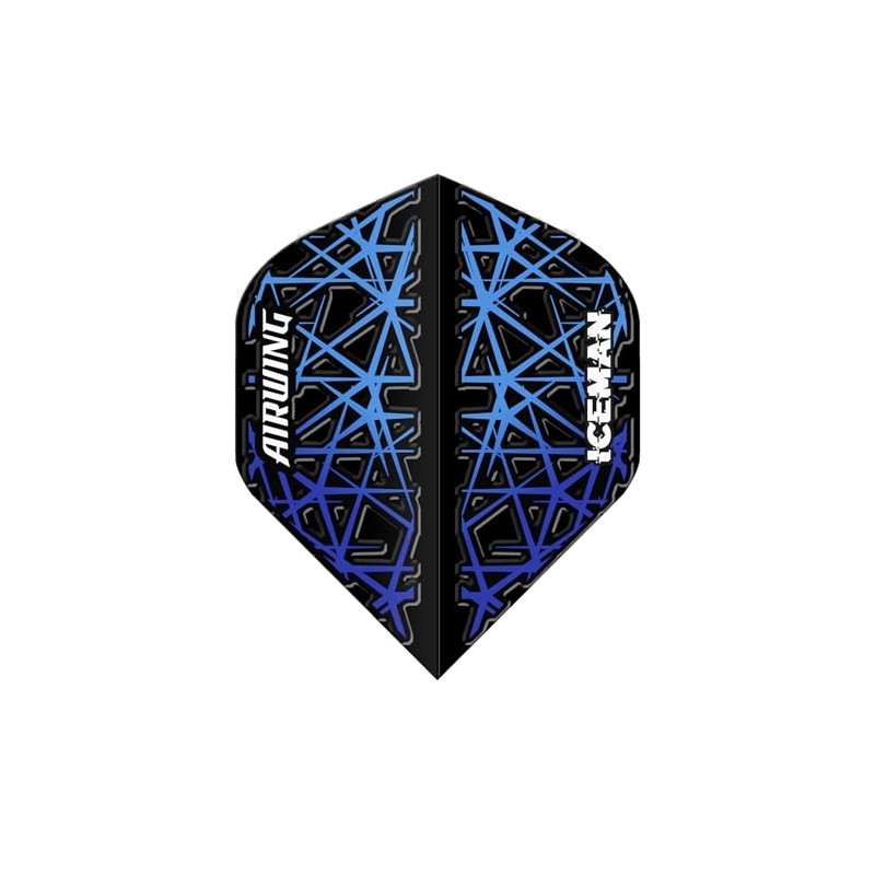 RED DRAGON Airwing Unique Moulded Gerwyn Price Iceman Blue Standard
