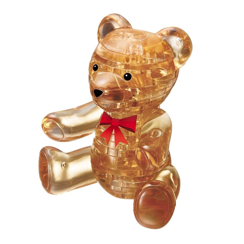 Bepuzzled Original 3D Crystal Puzzle - Teddy Bear - Fun