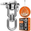 Viomis Stainless Steel Ceiling Hook 360° Rotatable - Universal for