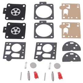 VGOL 2 Sets Carburetor Repair Kit Rebuild Kit Gasket Diaphragm Replacement Part 1119 007 1062 Compatible with Stihl 038 MS380 MS381 Bing 48