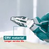 TOTAL - Reinforced Universal Pliers | Chrome Vanadium | Ergonomic