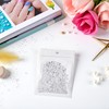 White Clear Dewdrop Water Droplets Embellishments for DIY Crafts Card