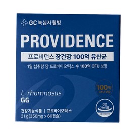 Green Cross Wellbeing Providence Probiotics Intestinal Health 270mg x 60 Capsules 1ea / 녹십자웰빙 프로비던스 프로바이오틱스 장건강 270mg x 60캡슐 1개