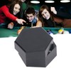 Mini Portable Billiard Chalk Case Hexagonal Pool Cue Chalk Box