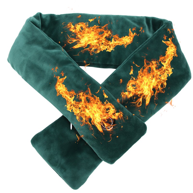USB Heated Heating Scarf 3 Temperature Control Warming Neck Scarf