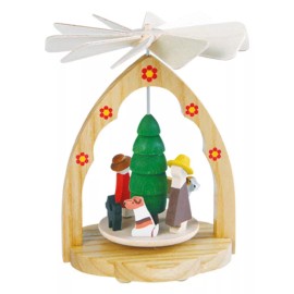 Richard Glaesser Miniature Pyramid Children and Pets | Warm Air Pyramid