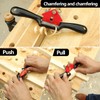 Spokeshave Tool, 10 Inch Adjustable Wood Plane Woodwork Hand Planer