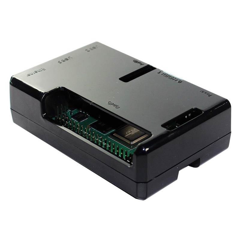 SB Components Raspberry Pi 4 Model B Black Case -