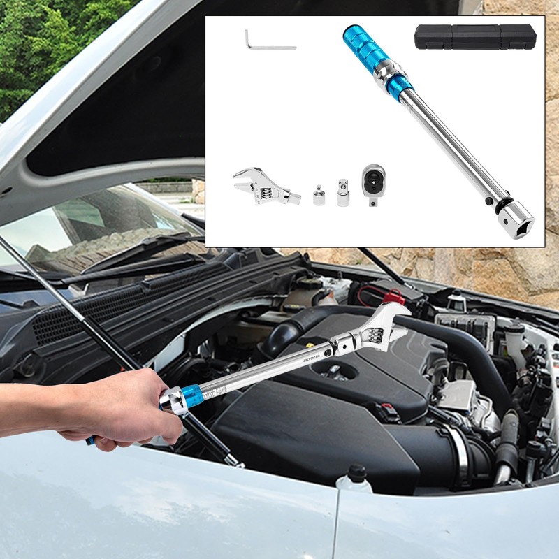 FTGear Adjustable Torque Wrench, 10-60 N.m Torque Wrench with 30mm