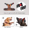 PHOEPET Arnés reflectante para perro, para razas grandes, ajustable, sin