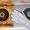 1 pair Wezxrauo Heavy Duty Dishwashing Gloves - Heat &