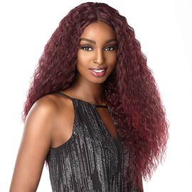 Sensationnel Synthetic Hair Empress Natural Deep Part Lace Front Wig TAMAR (T1B/350)