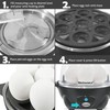 Elite Gourmet Easy Electric 7 Egg Capacity Cooker, Poacher, Omelet