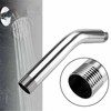 Michear Curved Forward Overhead Shower Stainless Steel Universal Extra Hose