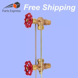 DUCO® Steamer Sight Glass Water Gauge Valve Assembly for STEAMASTER HPJ-2S Boilers