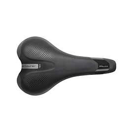 Selle Italia Herren Garda Gel Hi-Viz Fahrradsattel, Schwarz, 165 x 270 mm