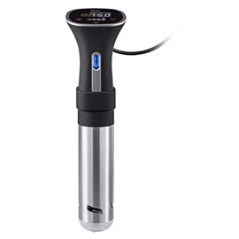 Monoprice Sous Vide Immersion Cooker 800W - With Adjustable Clamp And Digital LED Touch Screen, Easy To Clean, Black and Silver - Strata Home Collection