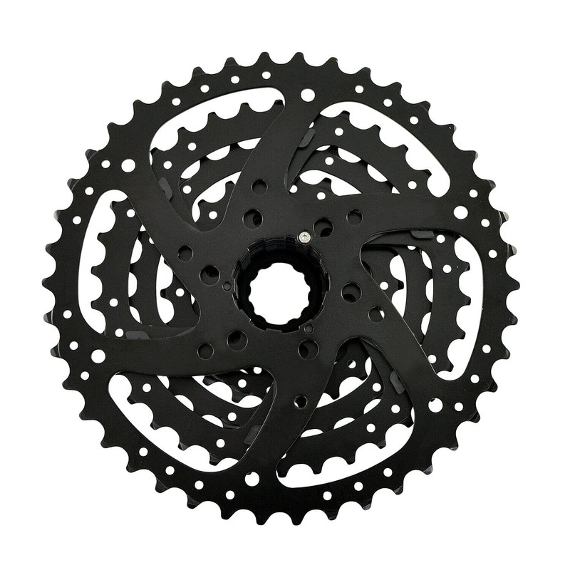 SunRace CSM680 Cassette 8 Speed 11-42T Cassette, Black, ST2409