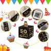 50th Birthday Surprise Gift Box, Happy Birthday Money Gift Boxes