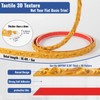 KIJOU 0.79 inch x65.6ft Gold Peel and Stick Crown Molding