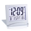 KANBIT Small Digital Travel Alarm Clock Battery Operated, Portable Large