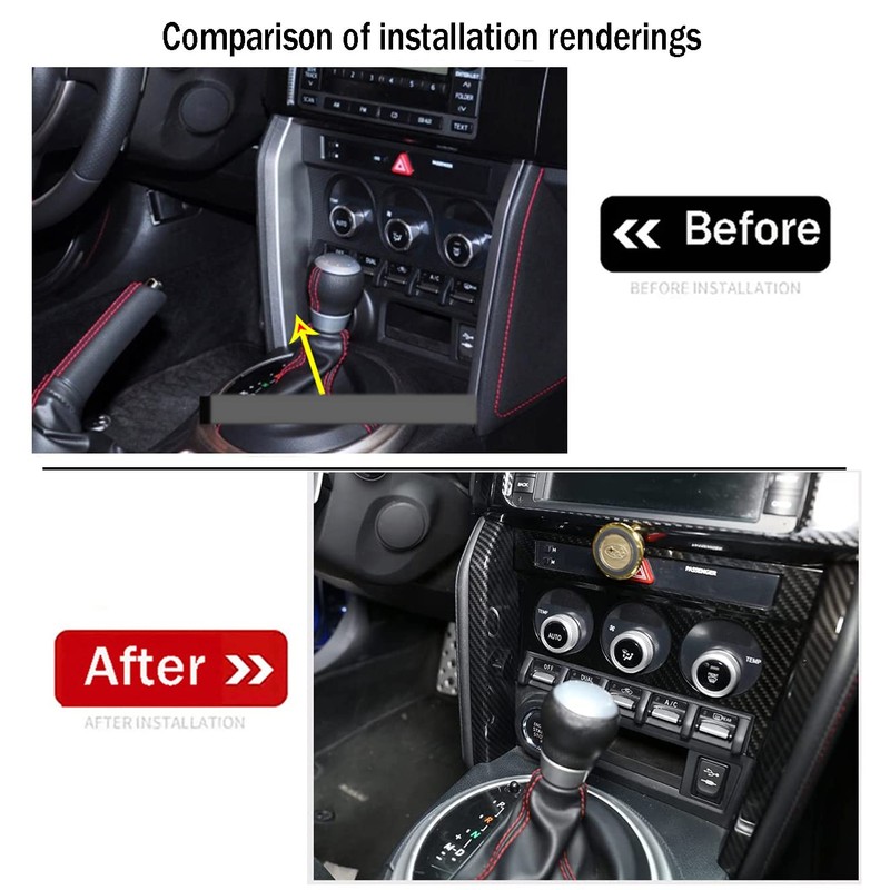 KELEIMAI Car Accessories Fit for Subaru BRZ Toyota 86 2012-2020
