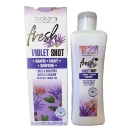 Salerm  Shampoo Violet Matizador Sin Sulfatos Ni Parabenos                                                                                            