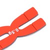 POWERTI 5pcs 0.5g Tennis Badminton Racket Weight Balance Strips Silicone
